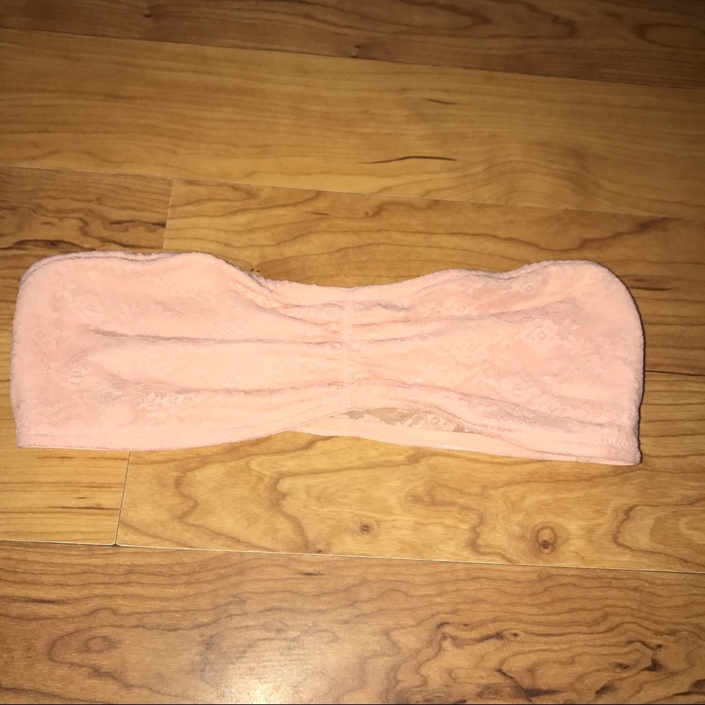 PINK VS Peachy Bandeau Bra size Small